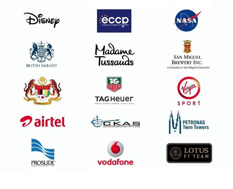 Our Clients For Custom-Made 3D Fiberglass Projects 